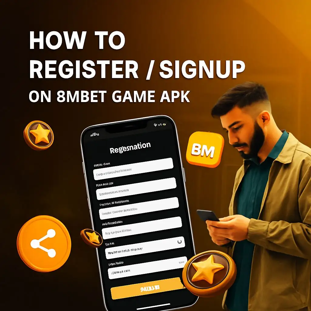 How to Register / Signup on 8mbet Game Apk
