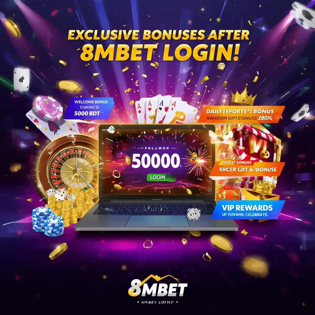Exclusive Bonuses After 8mbet Login