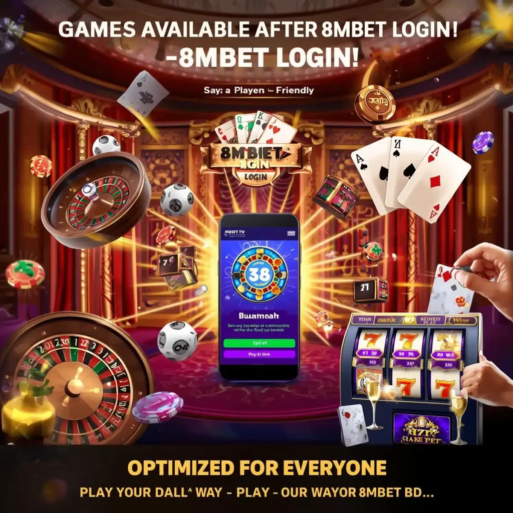 Games Available After 8mbet Login